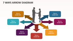 7 Ways Arrow Diagram - Slide 1