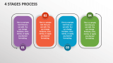 4 Stages Process - Slide 1