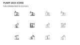 Pump Jack Icons - Slide 2