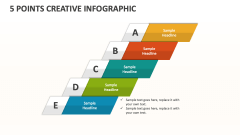 5 Points Creative Infographic - Slide 1