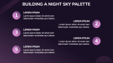 Starry Night Background Theme - Slide 7