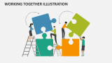Working Together Illustration - Slide 3