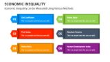 Economic Inequality can be Measured Using Various Methods - Slide 5