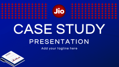Jio Case Study Presentation - Slide 1