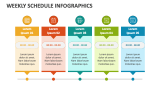 Weekly Schedule Infographics - Slide 6