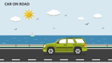 Car on Road - Slide 2