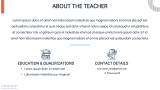 Meet Your Teacher Presentation Template - Slide 3