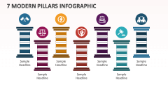 7 Modern Pillars Infographic - Slide 1