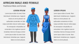 African Male and Female (Traditional Male and Female) - Slide 3