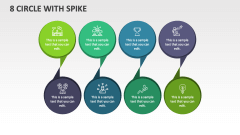 8 Circle with Spike - Slide 1