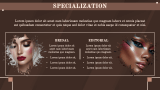 Makeup Artist Portfolio Presentation - Slide 6