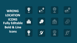 Wrong Location Icons - Slide 1