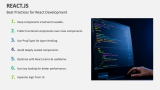 Best Practices for React Development - Slide 13