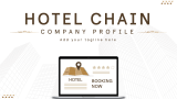 Hotel Chain Company Profile - Slide 1