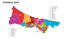 Istanbul Map - Slide 1