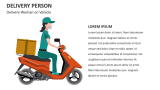 Delivery Woman on Vehicle - Slide 2