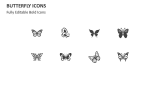 Butterfly Icons - Slide 2