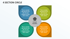 4 Section Circle - Slide 1