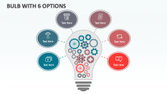 Bulb with 6 Options - Slide 1