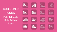 Bulldozer Icons - Slide 1