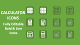 Calculator Icons - Slide 1
