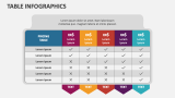 Table Infographics - Slide 13