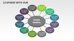 12 Spokes with Hub - Slide 1