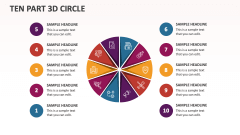 Ten Part 3D Circle - Slide 1