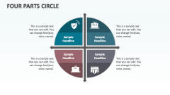Four Parts CIrcle - Slide 1
