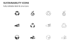 Sustainability Icons - Slide 2