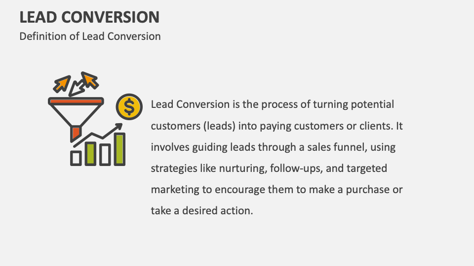 Lead Conversion Template for PowerPoint and Google Slides - PPT Slides