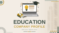 Education Company Profile - Slide 1