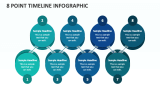 8 Point Timeline Infographic - Slide 1