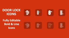 Door Lock Icons - Slide 1