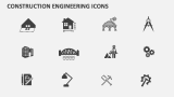 Construction Engineering Icons - Slide 8