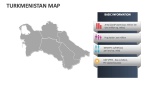 Turkmenistan Map - Slide 4
