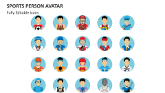 Sports Person Avatar - Slide 1