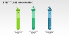 3 Test Tubes Infographic - Slide 1