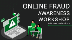 Online Fraud Awareness Workshop - Slide 1