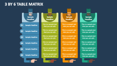 3 By 6 Table Matrix - Slide 1