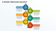 6 Phase Circular Callout - Slide 1