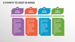 4 Points to Keep in Mind - Slide 1