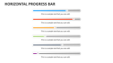 Horizontal Progress Bar - Slide 2