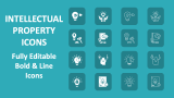 Intellectual Property Icons - Slide 1