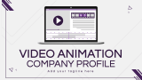 Video Animation Company Profile - Slide 1