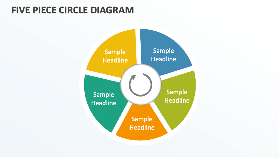 Five Piece Circle Diagram - Slide 1
