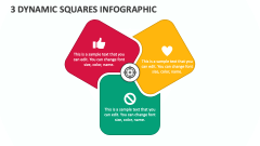 3 Dynamic Squares Infographic - Slide 1
