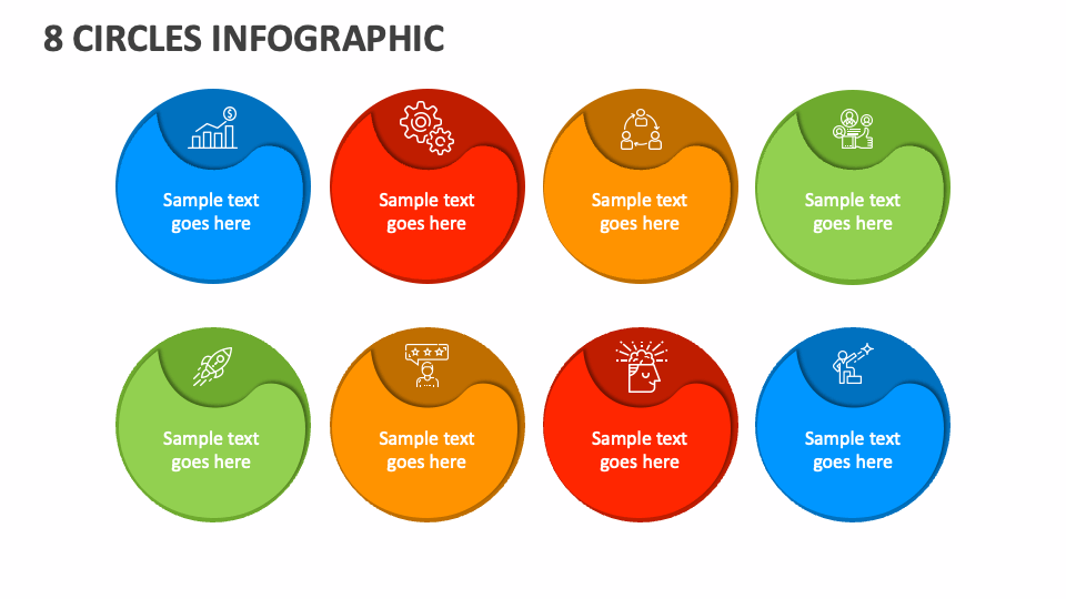 8 Circles Infographic - Slide 1