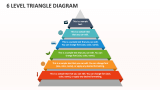 6 Level Triangle Diagram - Slide 1