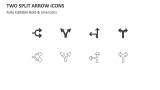 Two Split Arrow Icons - Slide 2